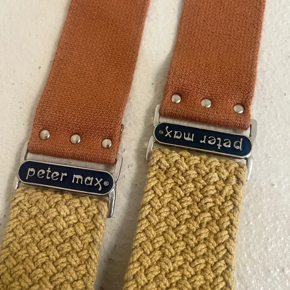 PETER MAX - Cosmic Buckle/ Belt & Circa 1969 Original‎ Vintage -Non Belt